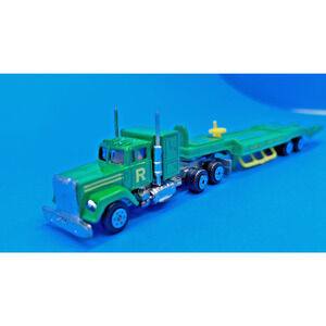 Road Champs NJ 07029 Diecast Semi Truck & Lowboy Trailer-Vintage "Robbins"